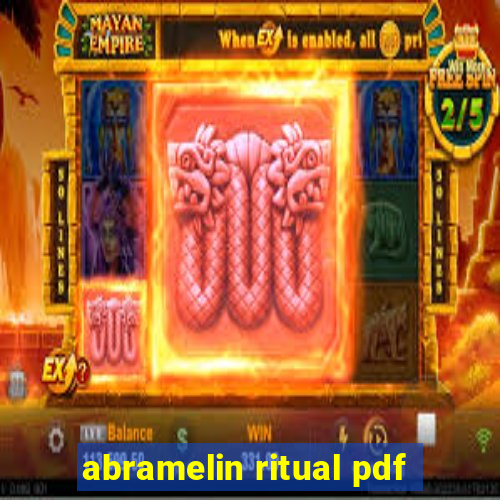 abramelin ritual pdf